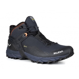 Salewa Wanderschuhe Ultra Flex Mid 2 GTX (Speed-Hiking, wasserdicht) schwarz Herren